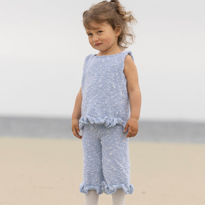 Strikk The Look: Sandrose topp og bukse, kort