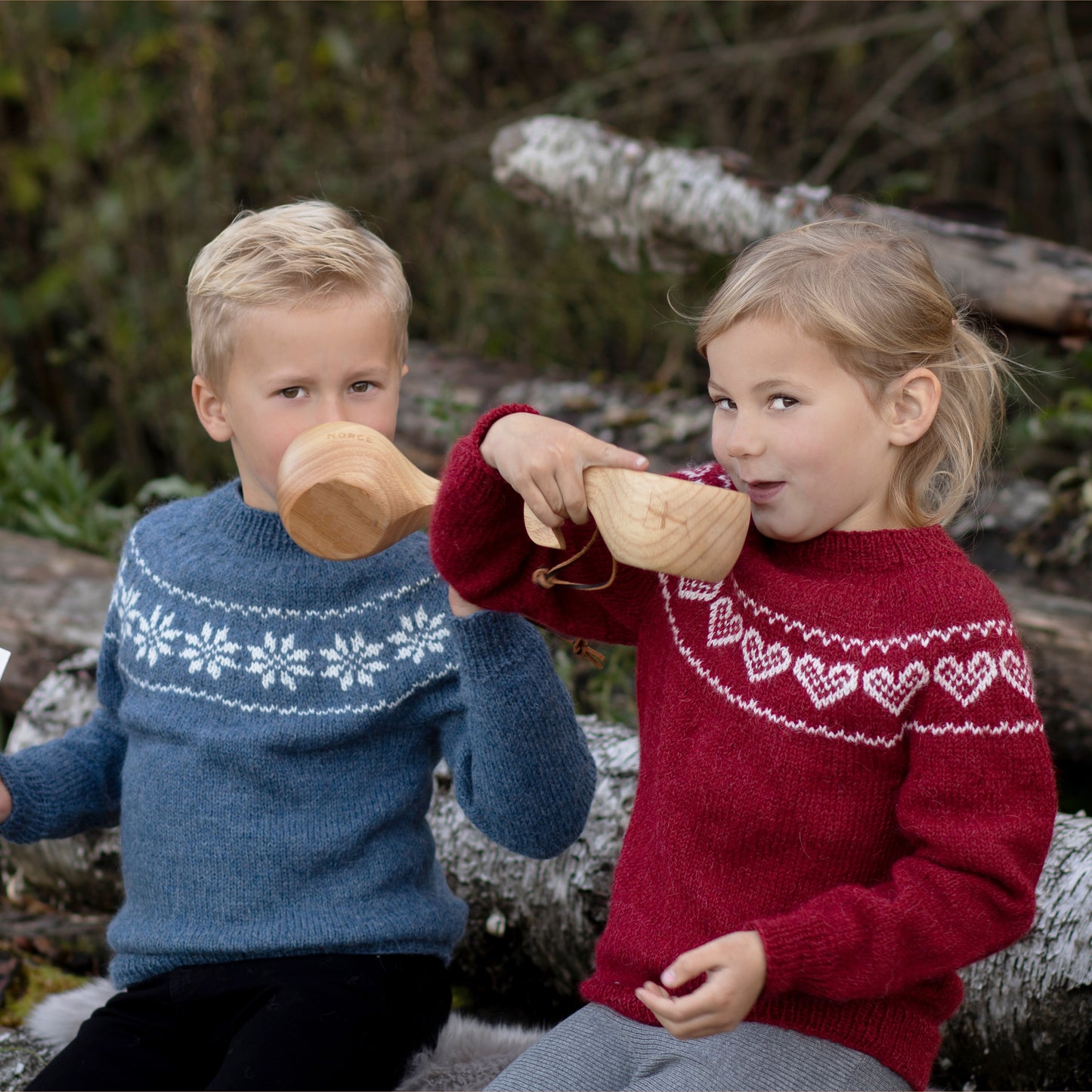 Strikk The Look: Stjerne-genser