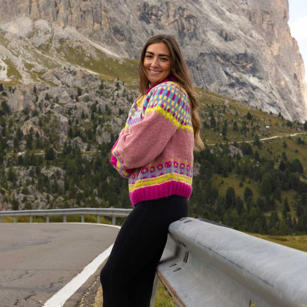 Strikk The Look:  Trapez-genser
