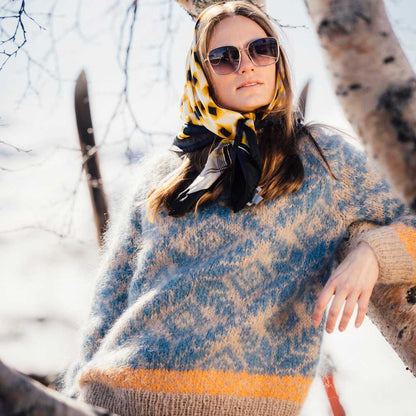 Strikk The Look: Ingebjørg-genser beige