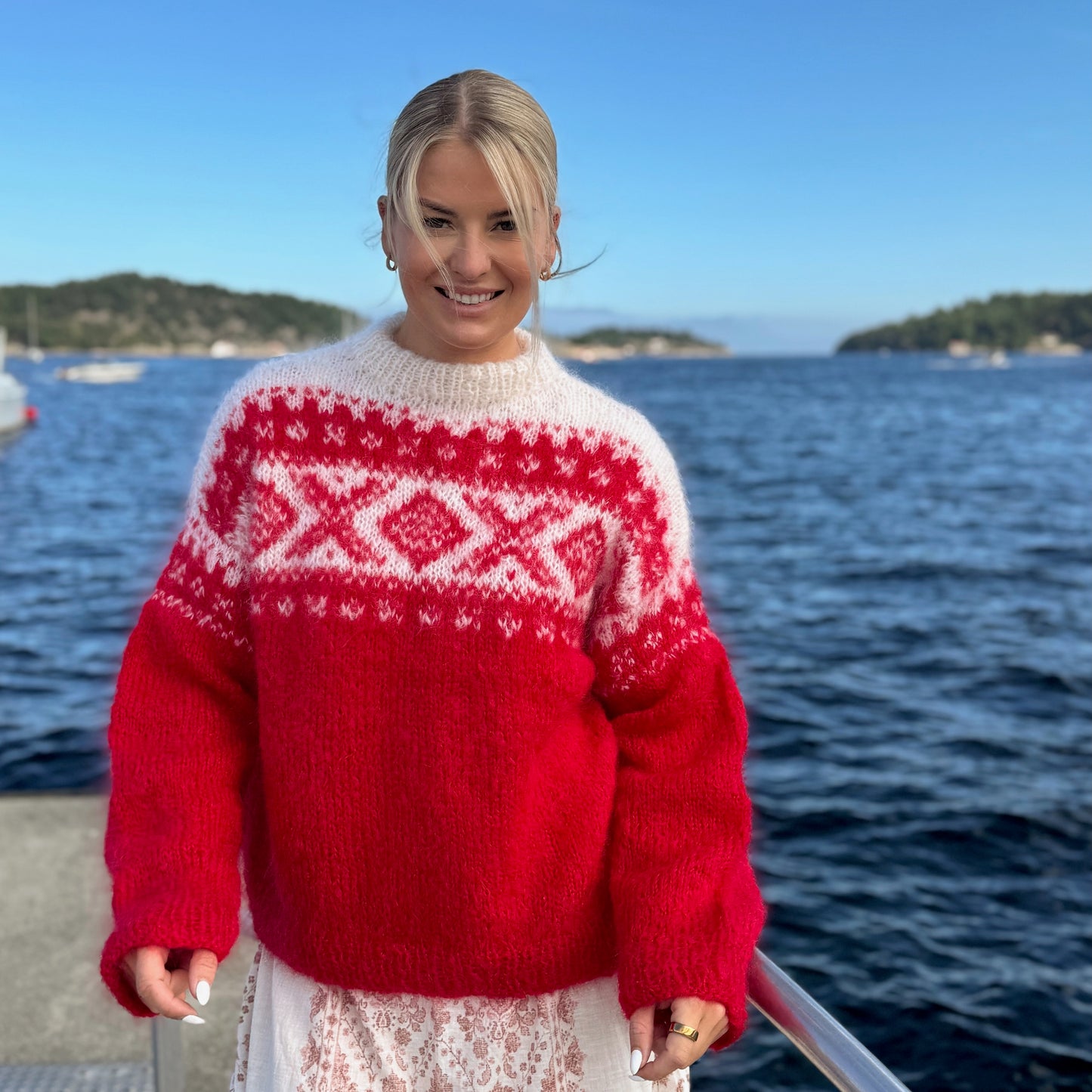 Strikk The Look: Cortina-genser Rød