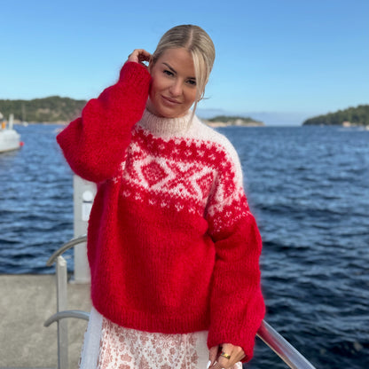 Strikk The Look: Cortina-genser Rød