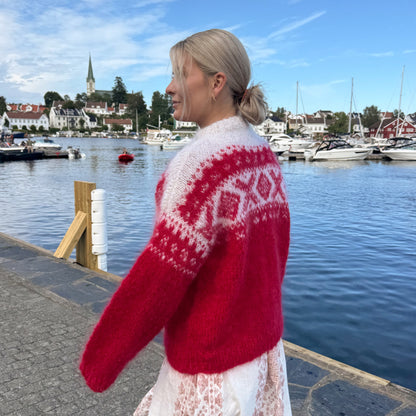 Strikk The Look: Cortina-genser Rød