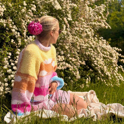 Strikk The Look: Skyhigh-genser Sunrise, Ingrid Randim