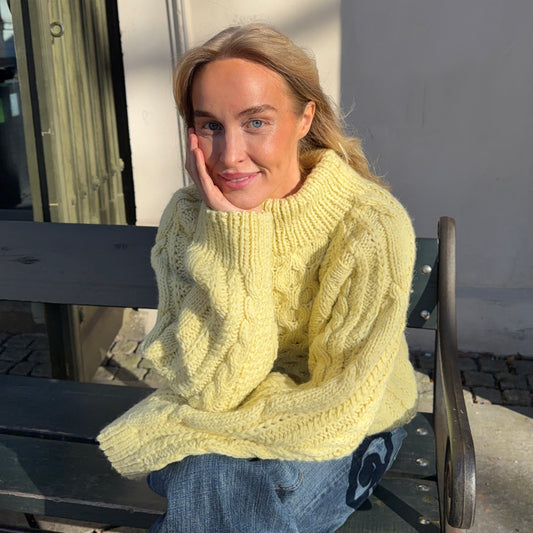 Strikk The Look: Ådne-genser kort