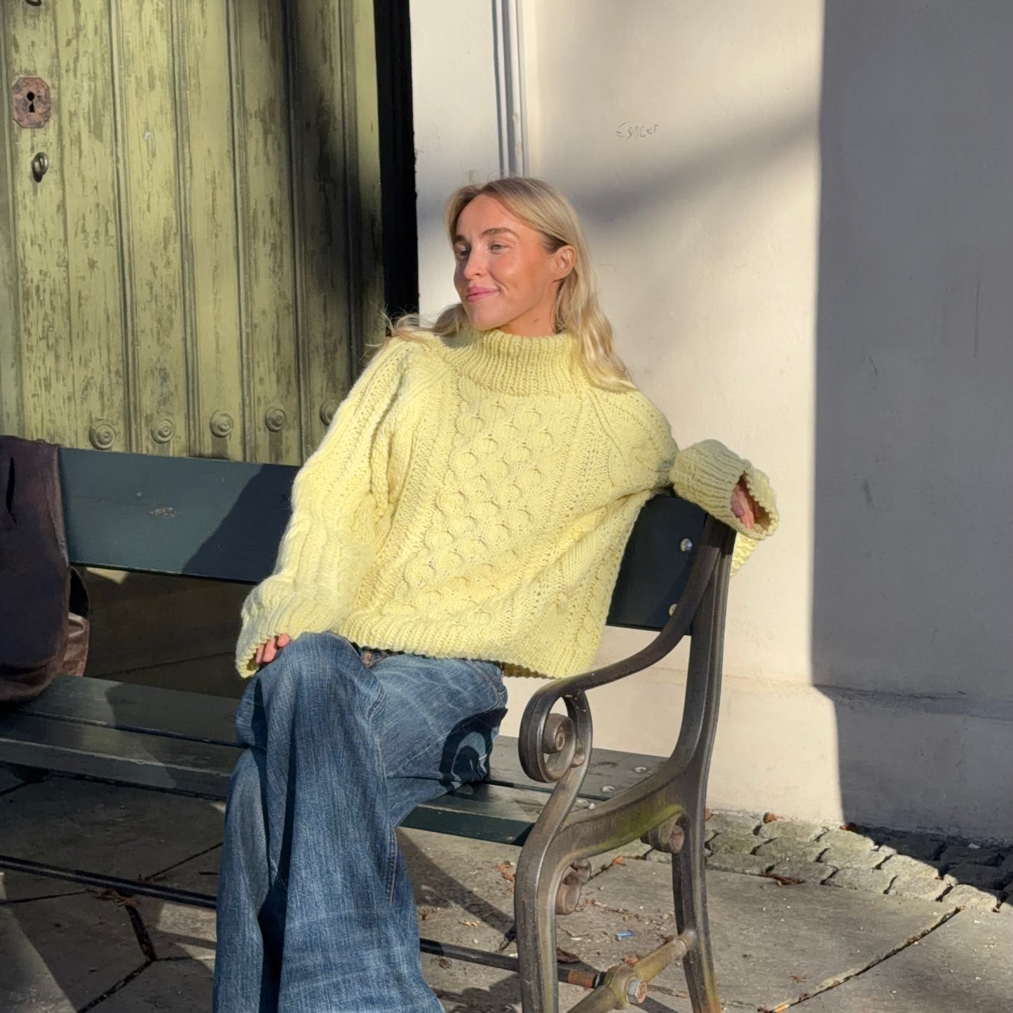 Strikk The Look: Ådne-genser kort