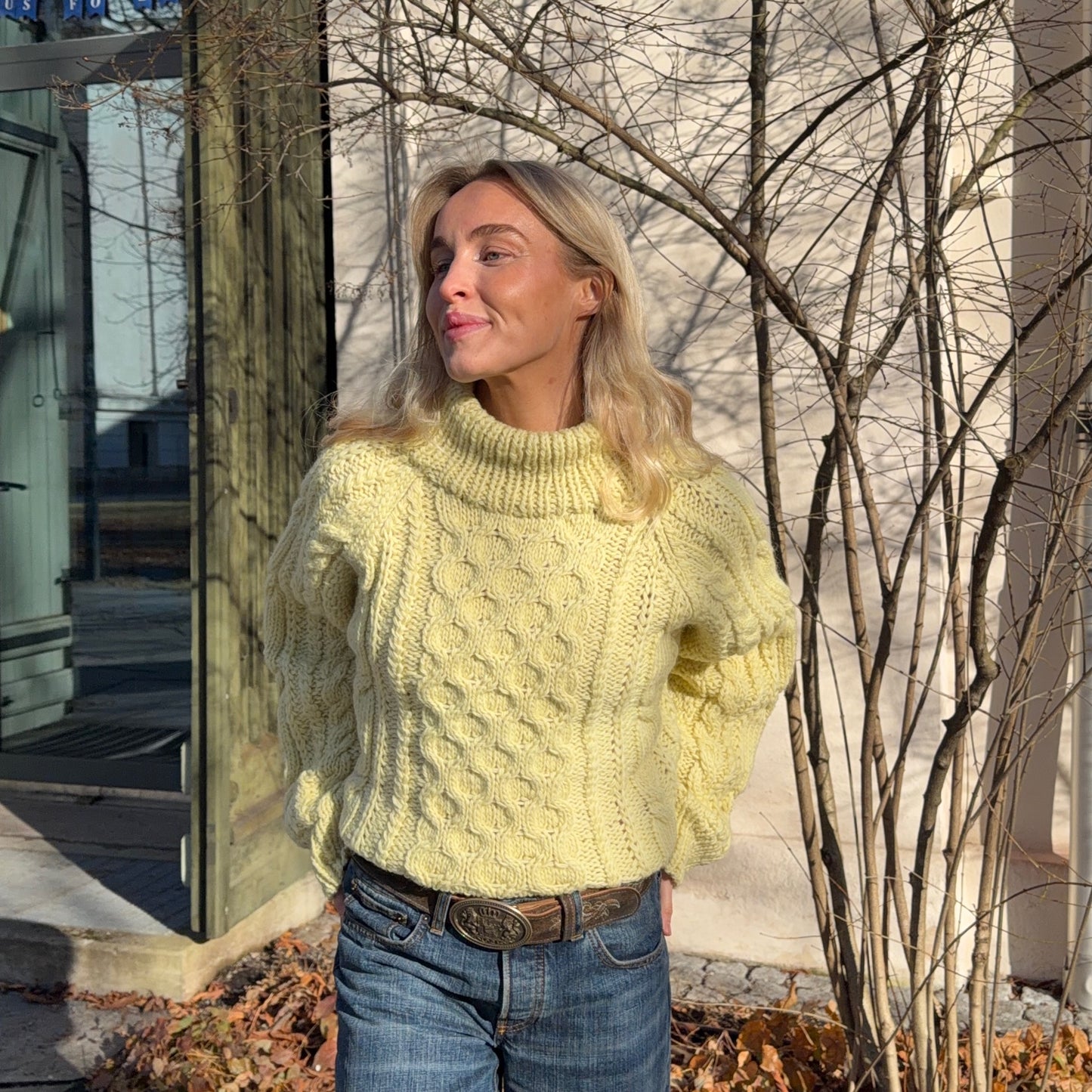 Strikk The Look: Ådne-genser kort