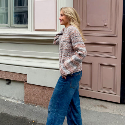 Strikk The Look:  Øyunn raglan-genser 2.0