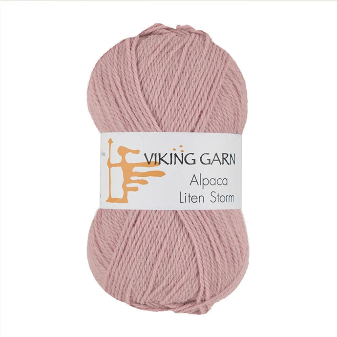 Strikk The Look: Ada-genser rosa-natur
