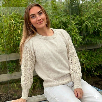 Strikk The Look: Cala-genser natur