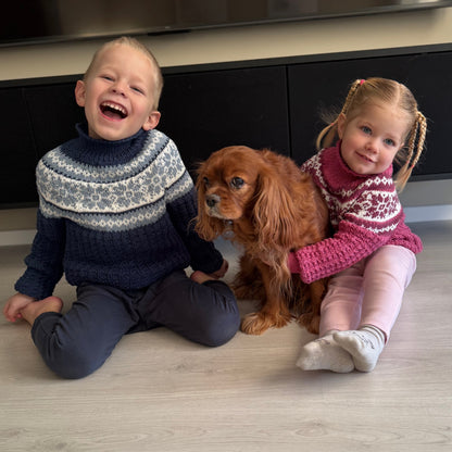 Strikk The Look: Solin-genser cerise