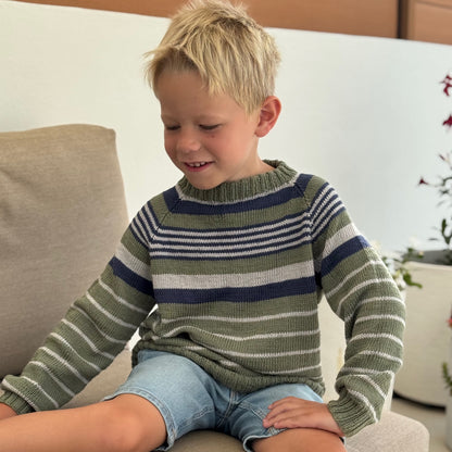 Strikk The Look: Pelle-genseren grønn