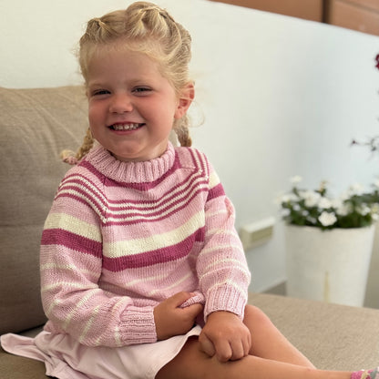 Strikk The Lokk: Pelle-genseren rosa