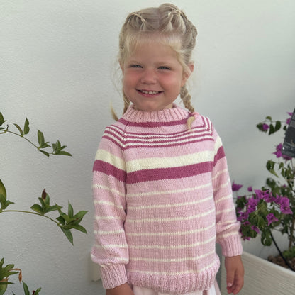 Strikk The Lokk: Pelle-genseren rosa