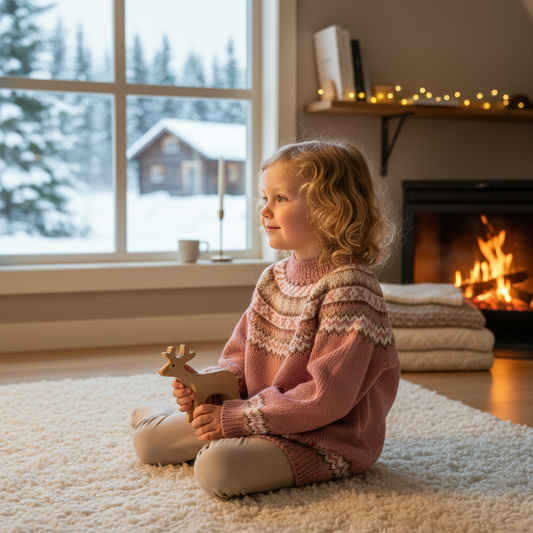 Strikk The Look: Benny-genser rosa