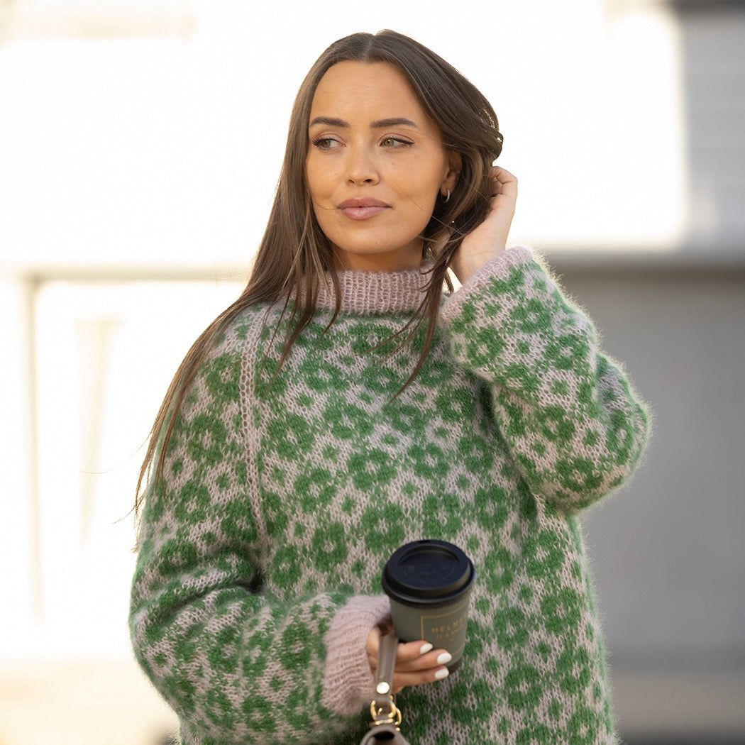 Strikk The Look: Dazzle-genser