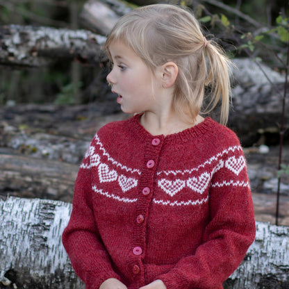 Strikk The Look: Hjerte-jakke