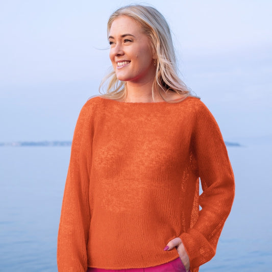 Strikk The Look: Gally-genser Oransje