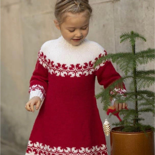 Strikk The Look: Helle-tunika rød