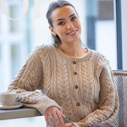 Strikk The Look: Caia-jakke, havre