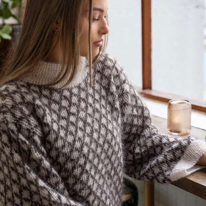 Strikk The Look: Bellezza-genser marsipan