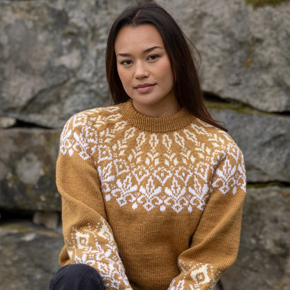 Strikk The Look: Frida-genser oker