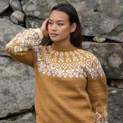 Strikk The Look: Frida-genser oker