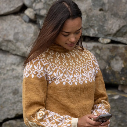 Strikk The Look: Frida-genser oker