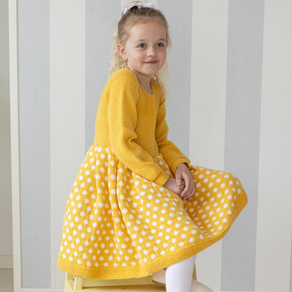 Strikk The Look: Olivia-kjole gul