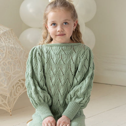 Strikk The Look: Tjøme-kjole mint
