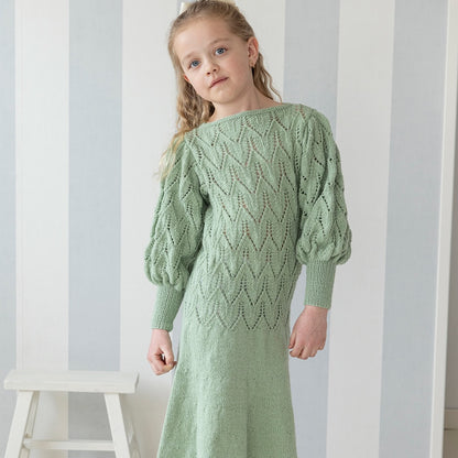 Strikk The Look: Tjøme-kjole mint