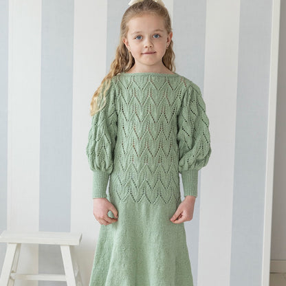 Strikk The Look: Tjøme-kjole mint