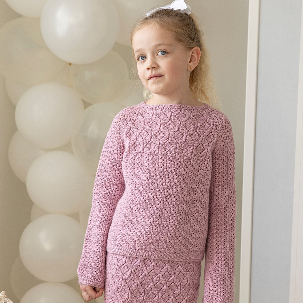 Strikk The Look: Mareng-genser og skjørt