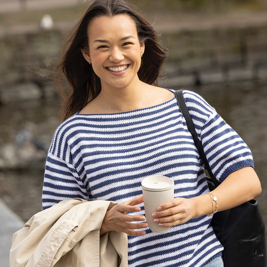 Strikk The Look: Salty-t-skjorte båthals