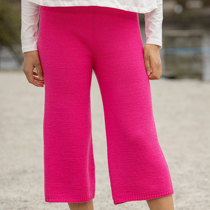 Strikk The Look: Flow-Capribukse rosa