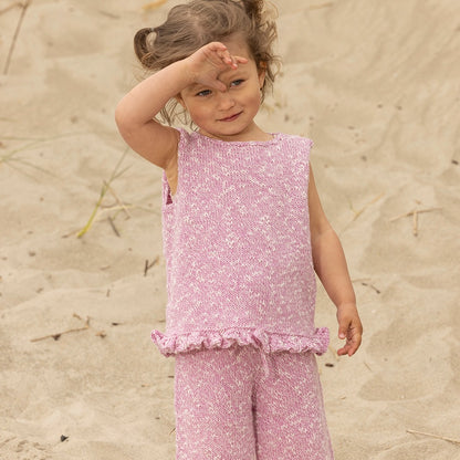 Strikk The Look: Sandrose topp og bukse, lang
