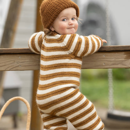 Strikk The Look: Basse-dress gognac