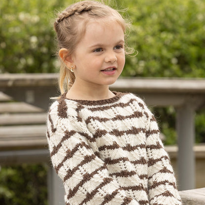 Strikk The Look: Veslemøy-genser brun
