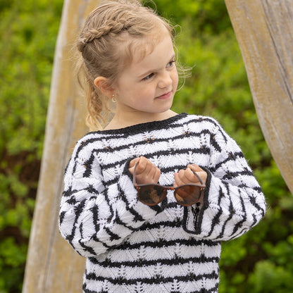 Strikk The Look: Veslemøy-genser svart