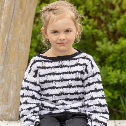 Strikk The Look: Veslemøy-genser svart