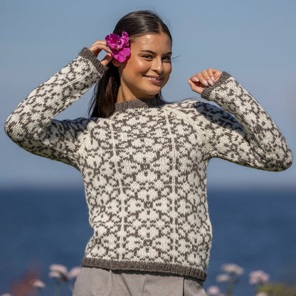 Strikk The Look: Bellis-genser natur