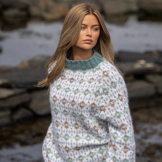 Strikk The Look: Sommerdrøm-genser petrol