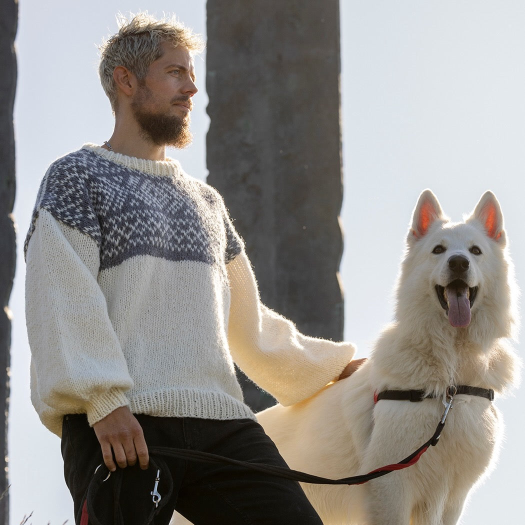Strikk The Look: Jotun-genser natur