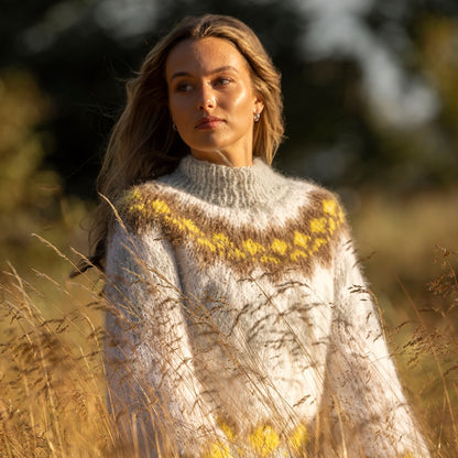 Strikk The Look: Neva-genser hvit