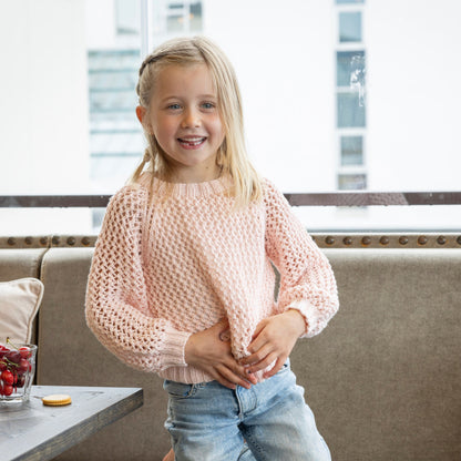 Strikk the Look: Abby-genser aprikos