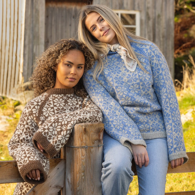 Strikk The Look: Blomstølen-genser