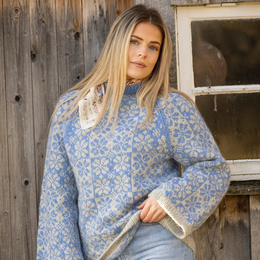 Strikk The Look: Blomstølen-genser