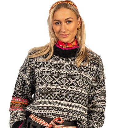 Strikk The Look: Bykle-genser alp wool