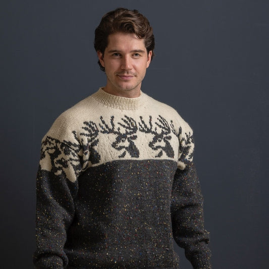 Strikk The Look: Deer-genser