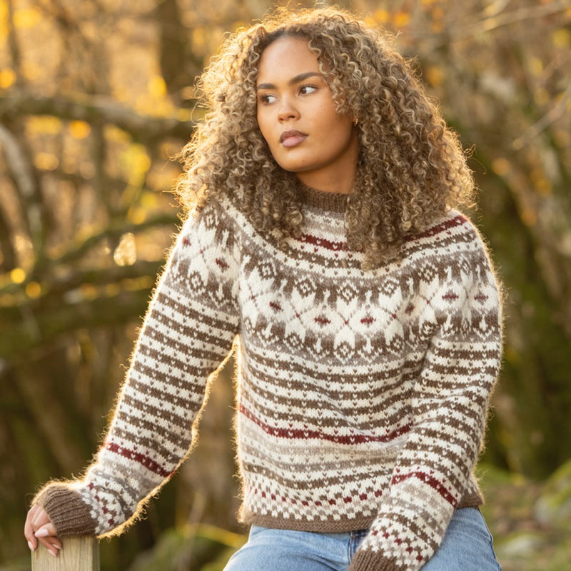 Strikk The Look: Fanastøl-genser
